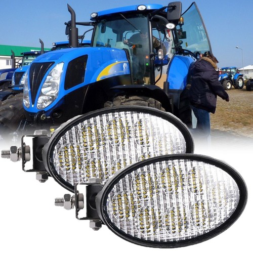 Oval led flood work light - 2x,