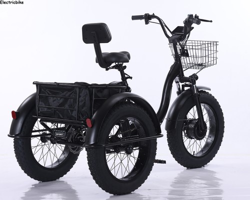 Folding electric trike 48v - folding,