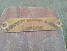 Barnett Samuel & Sons , London Cast Iron Advertising Sign,Musical Instruments...