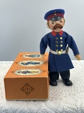 Hauptmann Von Kopenick DDR Boxed Berliner Souvenir Doll 1950s/60s.