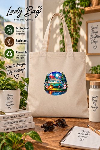 Lady bag reusable - reusable, cotton