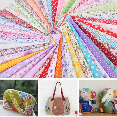 100x patchwork squares fabric - squares,