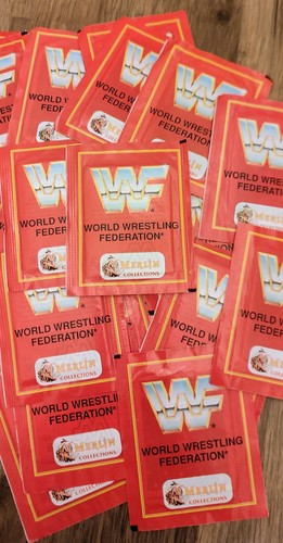 1992 wwf merlin sticker - 1992,