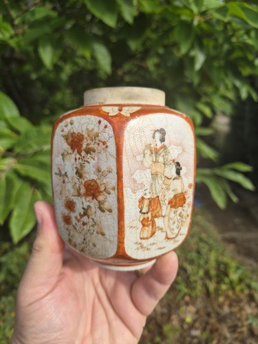 Rare hexagon signed antique - signed,