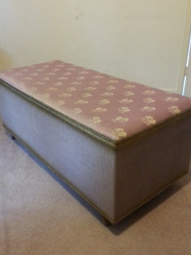 Vintage lloyd loom coral - vintage, &