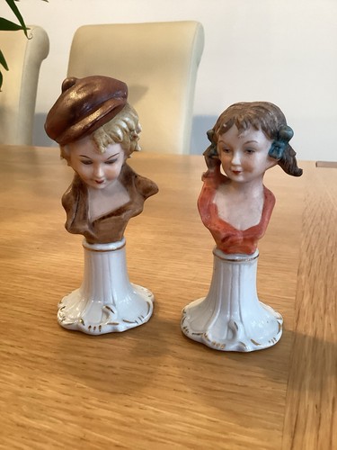 Pair vintage capodimonte - of,