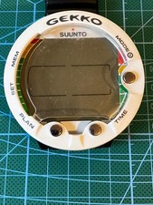 Suunto Gekko Wrist Air Nitrox Scuba Diving Computer New Battery Box Manual