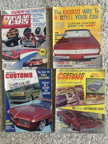 Vintage car magazines - car,