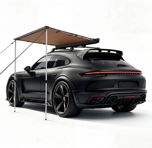 Car side awning - car,