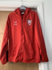 Gloucester Rugby Zip up Top Size Large