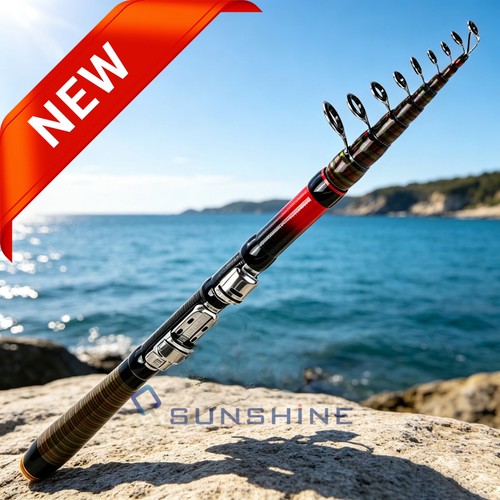 Telescopic fishing rod - telescopic,