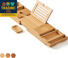 Bamboo Bathtub Caddy Tray -