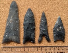 Flint Spearheads Clovis
