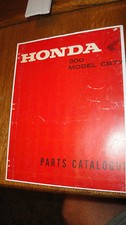 HONDA CB77 PARTS CATALOG