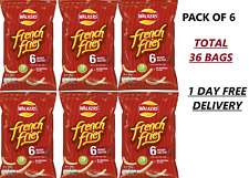 Walkers Crisps Box of 36 x 18g French Fries Ready Salted NEW STOCK