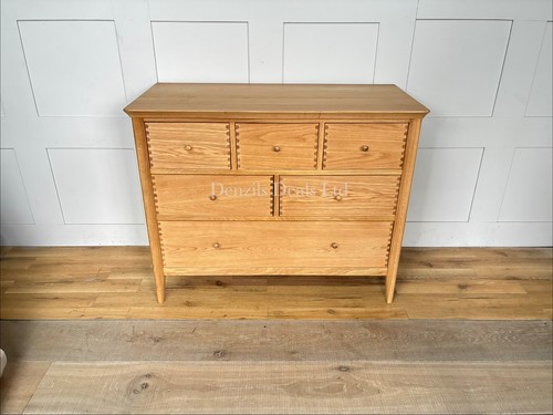 John lewis oak chest - john,