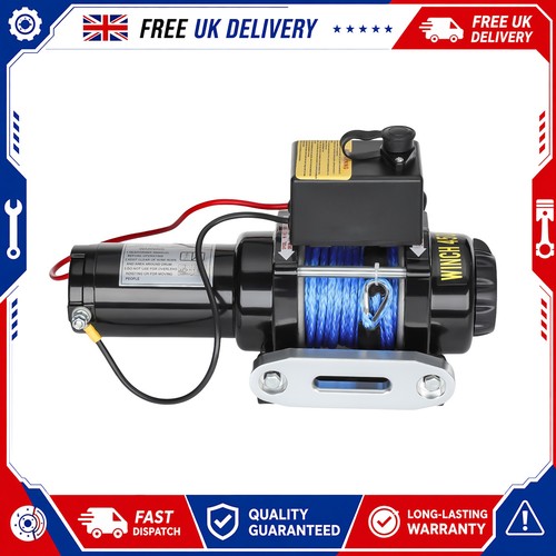 Electric winch 12v - 12v, waterproof
