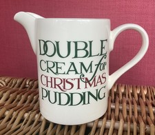 Emma Bridgewater Christmas Toast Small Straight Sided Jug  Red Green First