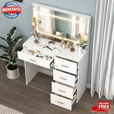 Dressing Table with 5 Drawers