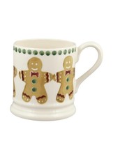 Emma Bridgewater - Half Pint Mug (300ml/1/2pt) - Christmas Gingerbread Biscuits