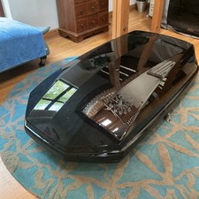 Black roof Box Exodus 470L Large Family Size Gloss Low  Halfords Sheffield