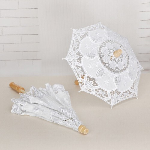 Lace parasol handheld summer - parasol,