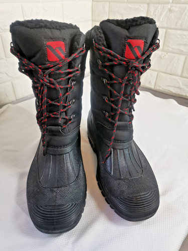 Mens black campri snow - black, snow/winter