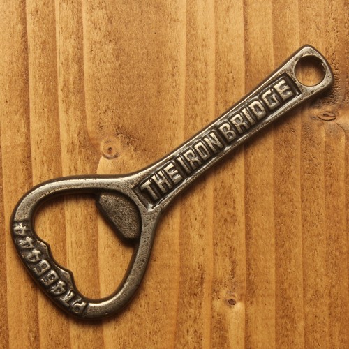 Vintage cast iron bottle - vintage,