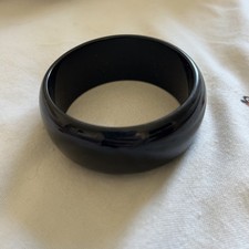 Women’s Large Black Plastic