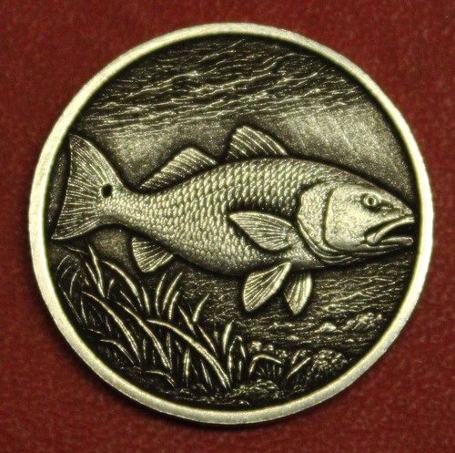 Hobo nickel red drum fish - red,
