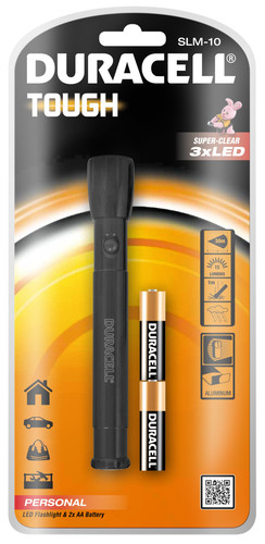 Duracell led flashlight slm - duracell, slm-10