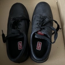 TUF Black Steel Toe shoe Boots