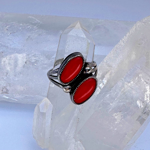 Vintage sterling silver red - sterling,