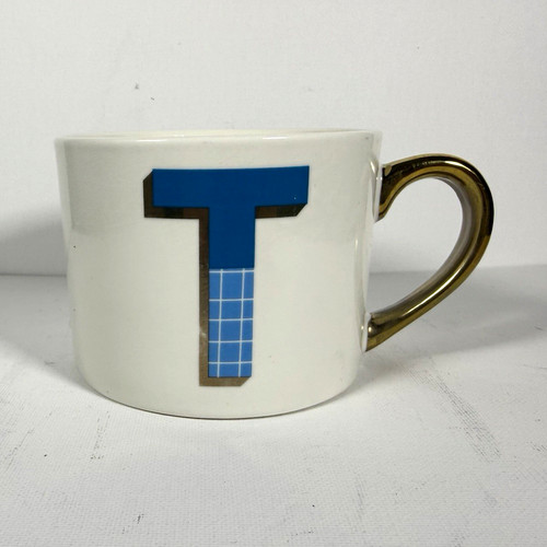 White ceramic coffee mug - white,