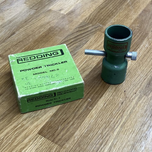 Redding powder trickler - redding,