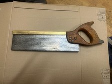 Vintage Tenon Saw brass backed 12” 13tpi
