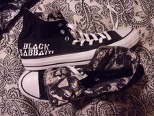 NOS Black Sabbath Chuck Taylor