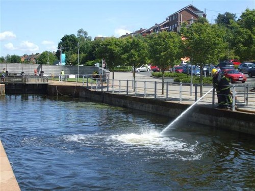 Photo 6x4 canal lisburn - lisburn, lambeg