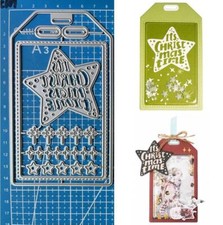 Metal Cutting Dies Tag Scrapbooking Album Embossing Paper Card Crafts Stencils 