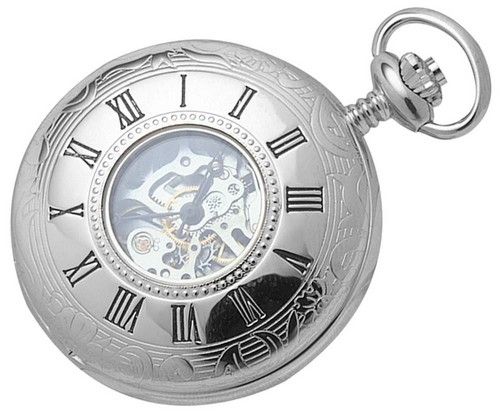 Woodford skeleton half hunter - woodford,