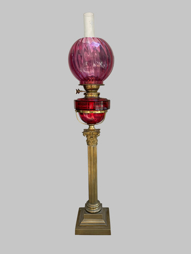 Large corinthian column oil - corinthian,