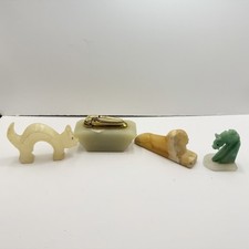 NATURAL ONYX STONE CARVED