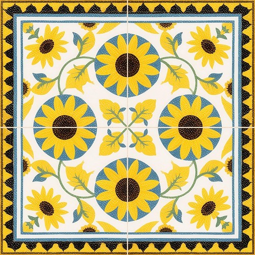 10pcs 12x12 inch blue - inch, and