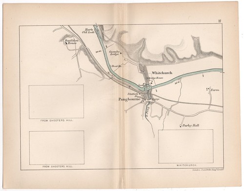 River thames route - route, through