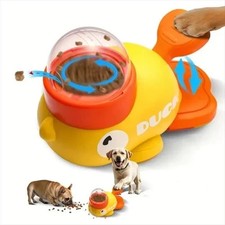 Duck pet treat dispenser in - duck,