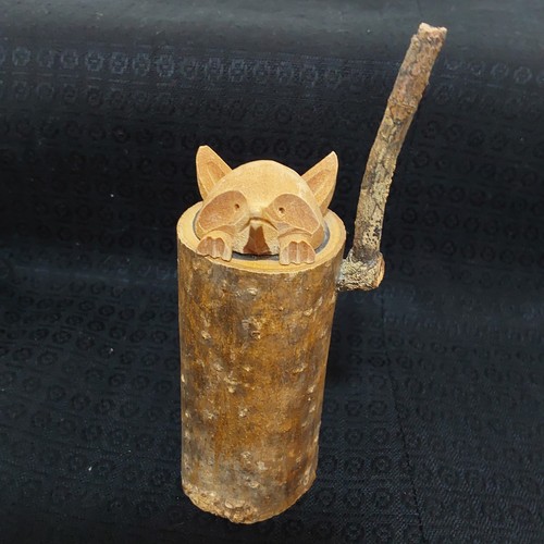 Vintage japanese wood carving - vintage,