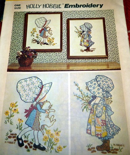Vtg transfer pattern - pattern, holly