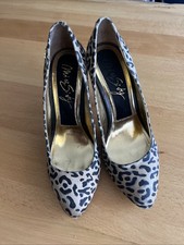 Miss Sixty Heels Size 39. Animal Print.
