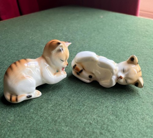 Cute ceramic kitten - , figurines