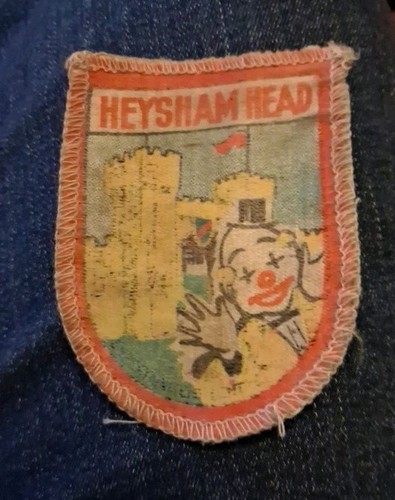 Vintage heysham head woven - vintage,